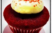 Mini Red Velvet Cupcakes mit Cream Cheese Frosting