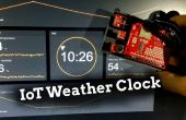 Arduino IoT Weather Clock
