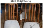Schnellen und bequemen Sessel Sitz Reupholstery