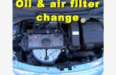Öl, Ölfilter und Luftfilter auf einem Citroen C3 2006-2008 ändern