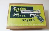 Vintage Webley Senior Luftgewehr Stripdown. 