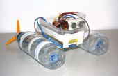 Baue einen Roboter Boot mit Wasserflaschen