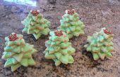 Raffinierte 3D Christmas Tree Cookies, toll, Essen oder geben! 