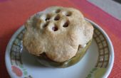 Appleberry Pie in einen Apfel (Vegan)