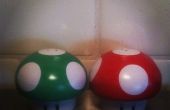 Mario Mushroom & Pepper Salt Shaker