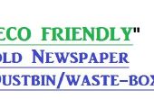Eco-freundlich-Papier / Zeitung Mülleimer