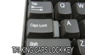 Caps Lock Key Streich sprechen
