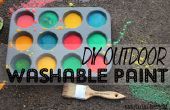 DIY waschbar Outdoor Bürgersteig Farbe