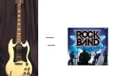 Einfache Möglichkeit, eine echte Gitarre In Rockband verwenden!! 
