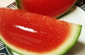 Wassermelone Jello erschossen Scheiben