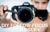 DIY Follow Focus für DSLR-Kameras