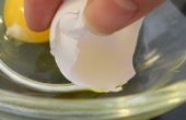 Eierschale Bits aus Eiern entfernen