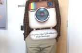 Interaktive Instagram-Kostüm