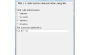 Python Programmierung GUI - Radio Buttons Widget