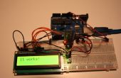 Arduino Bluetooth remote lcd-Display