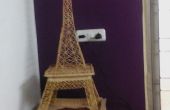 Eiffel-Turm aus 43.642 Streichhölzer gemacht