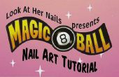 Magic Eight Ball Nail Art Tutorial