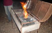 Einfache Möglichkeit, Feuer, pflanzliche Kohle (ohne Ausblasen) zu entzünden. Una Forma Facil de Encender Fuego al Carbon pflanzlichen (sin soplar)