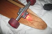 DIY Skateboard Longboard Riser leuchtet abgewinkelten Riser