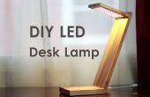 DIY-LED Schreibtischlampe w / Strip leuchtet