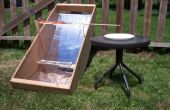 Aufbau einer solar Hot-Dog-Kocher