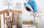 BABY-Baum: 3D-Druck Schnellwechsel Kamerahalterung für ein Baby-Monitor