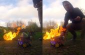 Flame Thrower Roboter