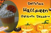 Köstliche Halloween Gelatine Dessert