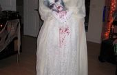 Wie erstelle ich eine kopflose Marie-Antoinette-Halloween-Kostüm