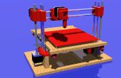 Extruderanlage 3D-Drucker mit Neuteilen sein gedruckten
