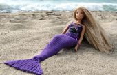 Mermaid Tail für Puppen stricken