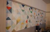 Dreieck-Wandbild Wand-Design