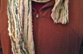 Multi-Color Winter Schal Garn genäht
