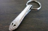 Machen Sie einzigartige Schlüsselanhänger aus Silber