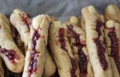 Verstörend gruselig Finger Cookies
