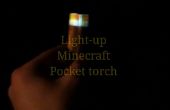 Minecraft Fackel für Ihren Schlüsselbund Leuchten