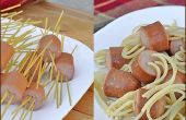 Spaghetti und Fleischbällchen ohne die Frikadellen