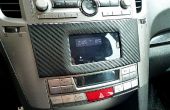 Installieren Sie Telefon ins Armaturenbrett Subaru Legacy