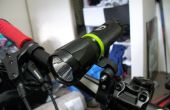 Einfach, leicht, billig Lenker montieren für Taschenlampe