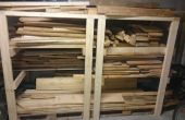 Holz-Rack von 2 x 4"