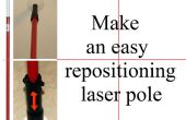 Machen eine einfache Neupositionierung Laser-Pol