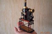 Ein Miniaturmodell der "Magic Lantern"