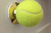 Einfach Griff Sperre deaktivieren, sportlich coole kids Türklinke aus einem Tennisball