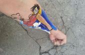 Fake Tattoo, Kunst zu bewaffnen. Einteiler, Monkey.D.Luffy Gum Faust
