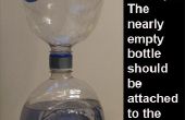 Verwenden Sie den Inhalt einer Flasche Flüssigkeit