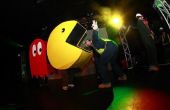 Riese scharrt Pacman Kostüm