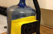 Up-Zyklus (tauchte Luftmatratze + Flasche Wasser = Shop Vac)
