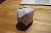 Origami: machen Sie einen Ballon aus Papier. 