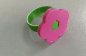 3D-Druck Blume Ring
