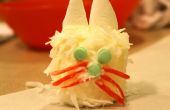 Wie machen Ostern Marshmallow Hasenköpfe